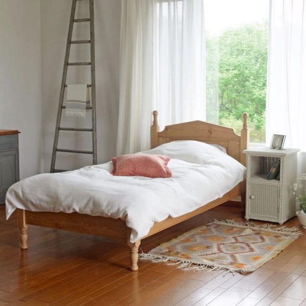 【ホワイト】シルキーリネン デュベカバー