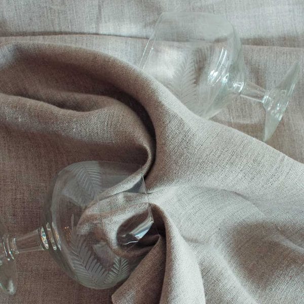 リトアニア産リネンファブリック生地【ナチュラル】