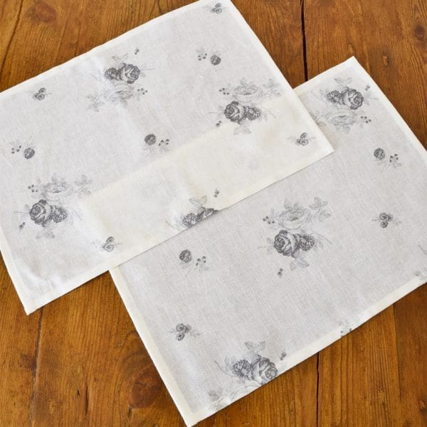 テーブルランチョンマット【シャビーシックローズ】