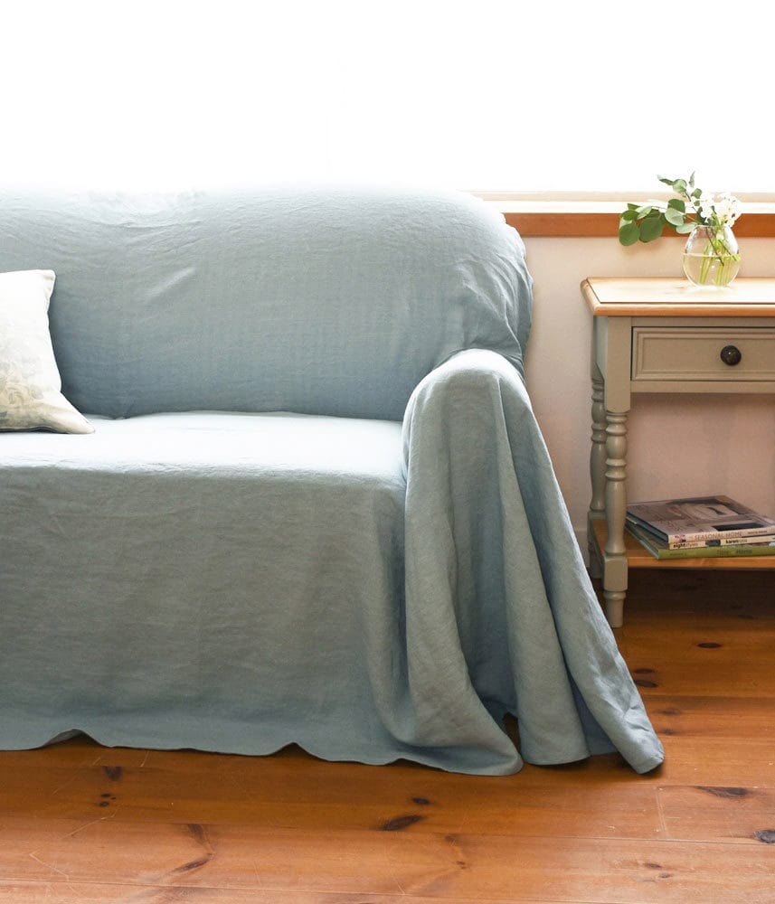 コロニアルチェック　マルチカバー ドレスのようなソファカバー | オーダーカーテン＆オーダー