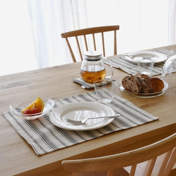 コットン テーブルランチョンマット【パトリブラック】