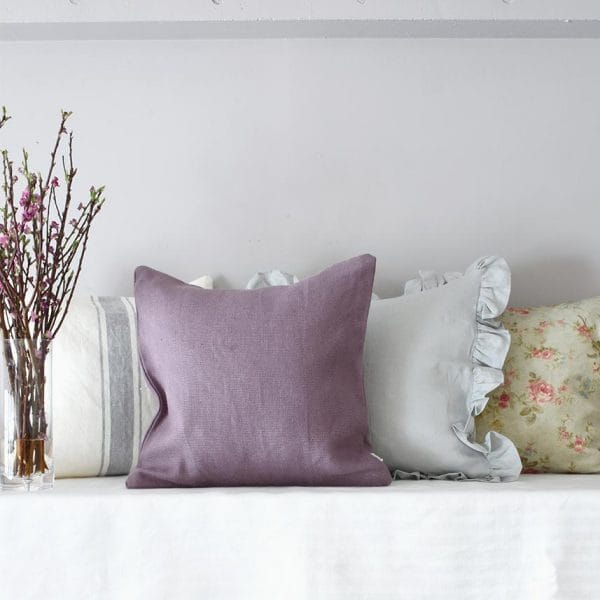 ベルギー製リネン生地クッションカバー【オールドフィグ】