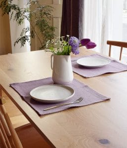 ヨーロッパリネン テーブルランチョンマット【オールドフィグ】