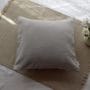 リネンクッションカバー【セメント】