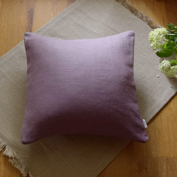 ベルギー製リネン生地クッションカバー【オールドフィグ】