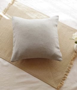 リネンクッションカバー【ストーン】