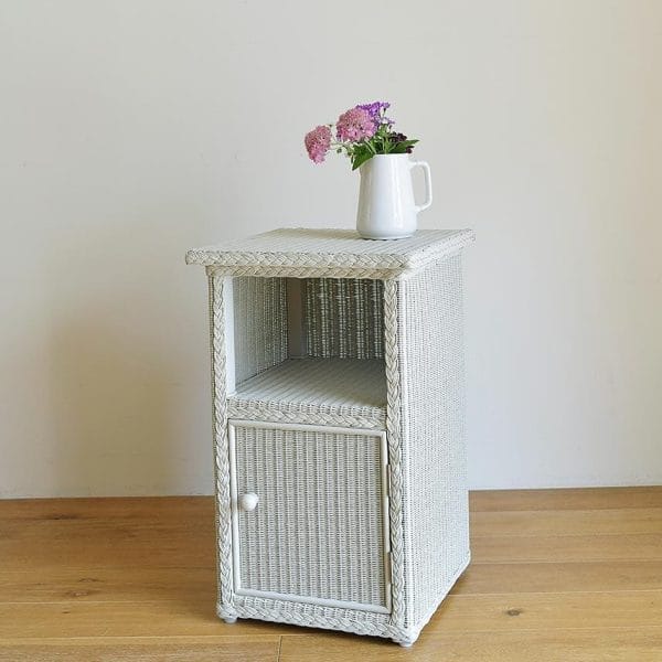 LLOYD LOOM/扉付きロイドルームサイドテーブル