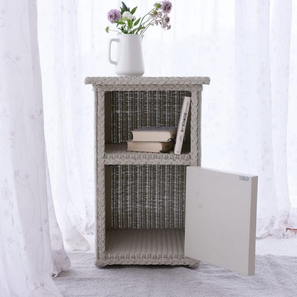 LLOYD LOOM/扉付きロイドルームサイドテーブル