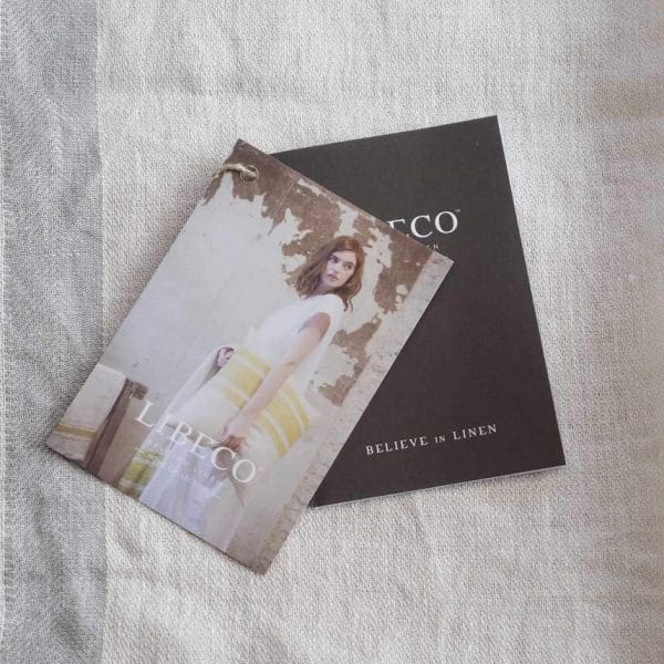 LIBECO HOME//リベコ リネンブランケット【マスタード】