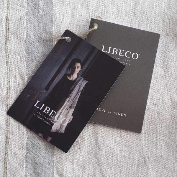 LIBECO HOME//リベコ リネンブランケット【ビーズワックス】