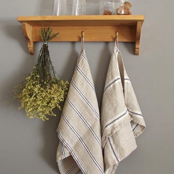 北欧リネン キッチンクロス【マリンシリーズ全4色】