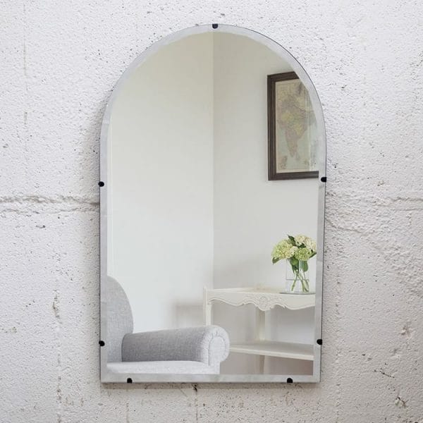 THE PENNY WISE Antiques Original/アールデコ アーチ型ミラー