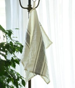 北欧リネン キッチンクロス【マリンストライプ７】