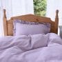 【ライラック】シルキーリネンデュベカバー