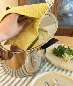 ミトン＆マット【コーンシルク】