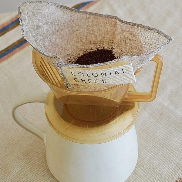 ヨーロッパリネン布でネルドリップ【オリジナルコーヒーフィルター】