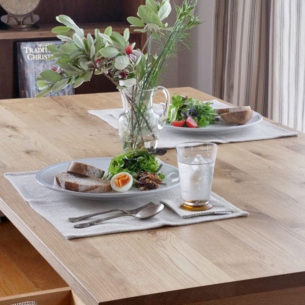 リネン テーブルランチョンマット【オートミール】