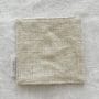 リネンコースター【ブラックヴィンテージ・モカ・オートミール】