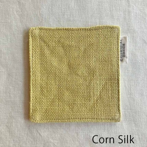 リネンコースター【コーンシルク・ミスト・スレート】