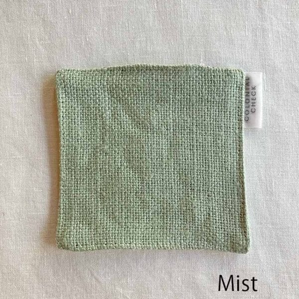リネンコースター【コーンシルク・ミスト・スレート】