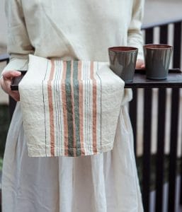 LIBECO HOME//リベコ テーブルナプキン【ジプサム】