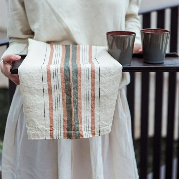 LIBECO HOME//リベコ テーブルナプキン【ジプサム】