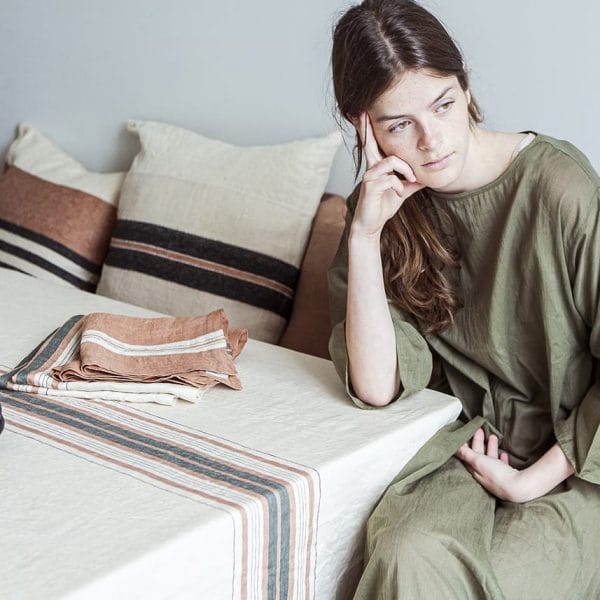 LIBECO HOME//リベコ テーブルナプキン【ジプサム】