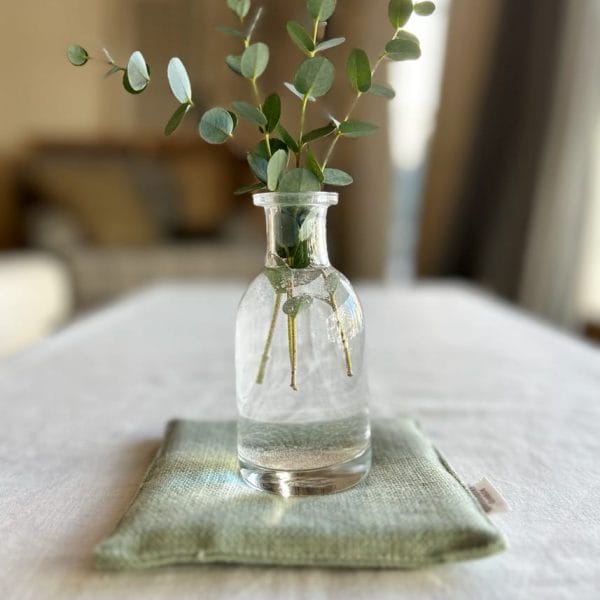 ヨーロッパリネン カラーポットマット【全7色】