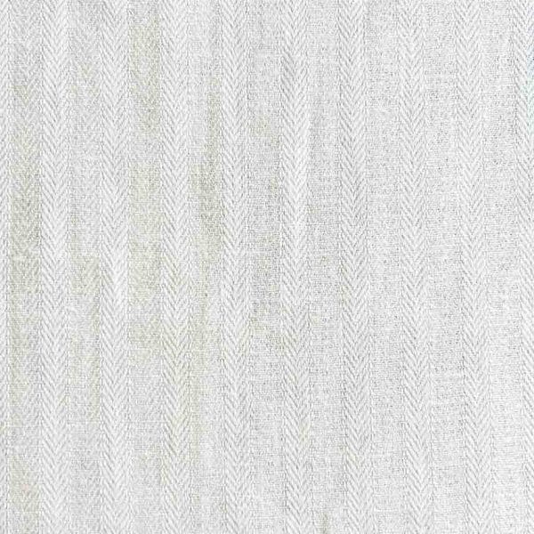 リトアニア産リネンファブリック生地【ヘリンボーンホワイト】