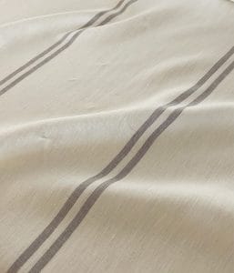 リトアニア産リネンファブリック【マリン6ストライプ】