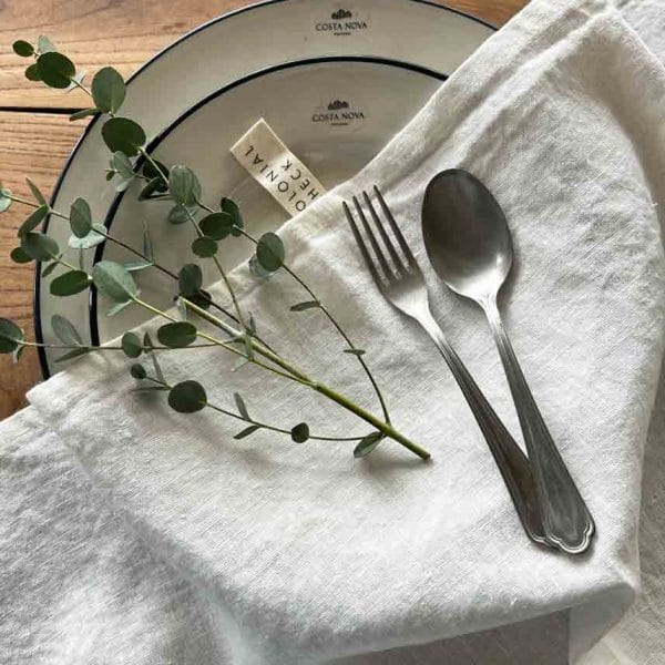 北欧リネン キッチンクロス【無地カラー7色】