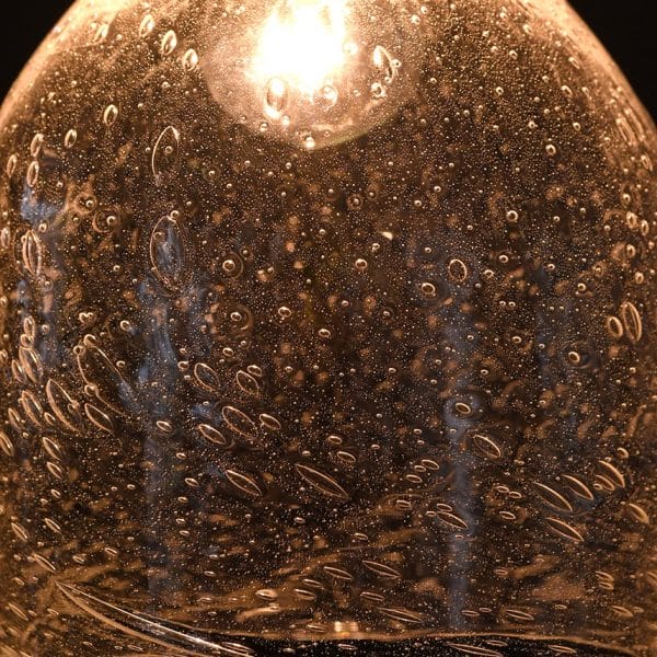 とりもと硝子店 /『吹雪 閉』ガラスのペンダントライト