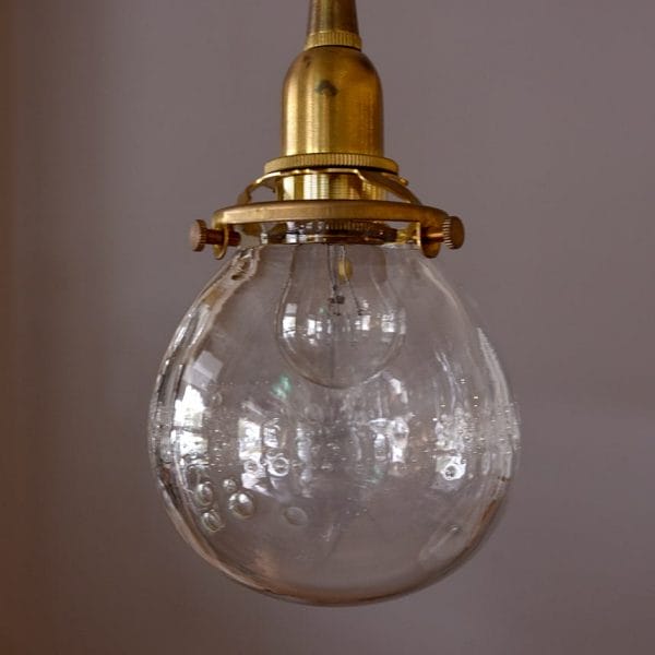 とりもと硝子店 /『水玉』ガラスのペンダントライト