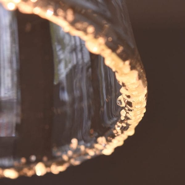 とりもと硝子店 /『Salty 閉』ガラスのペンダントライト