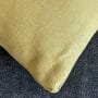 リネンフロアクッション【アプリコット・イエロー】