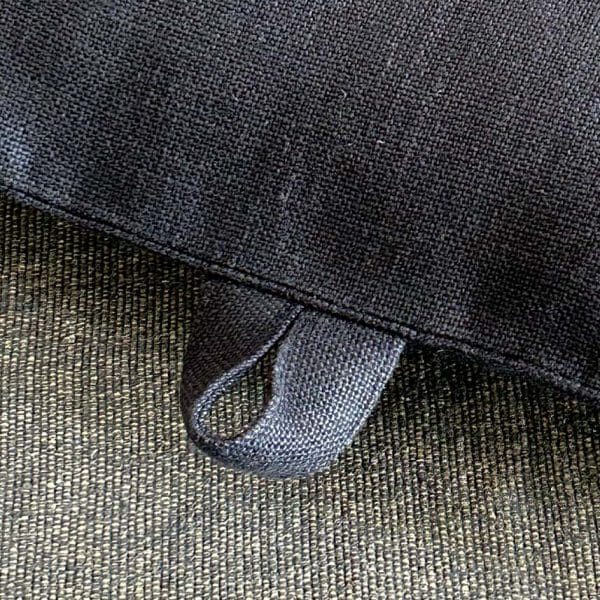 リネンフロアクッション【スレート・マリン】