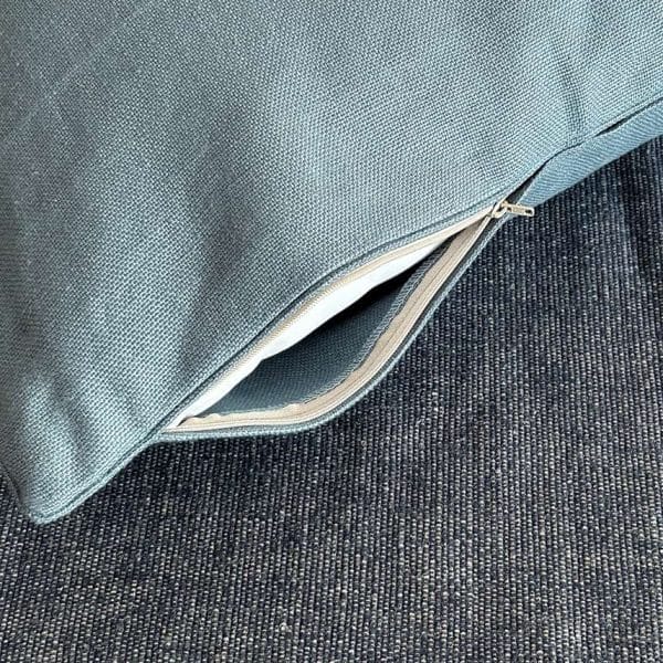 リネンフロアクッション【スレート・マリン】