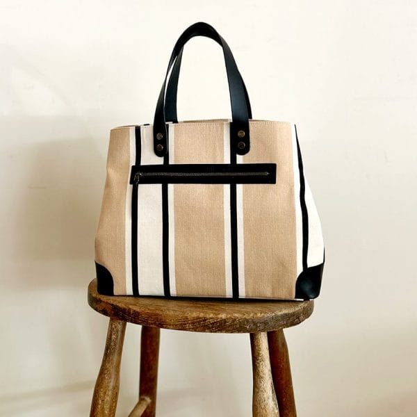 バッグ作家 冨山朋子 / 2wayハンドルトートバッグ【マーパル１】