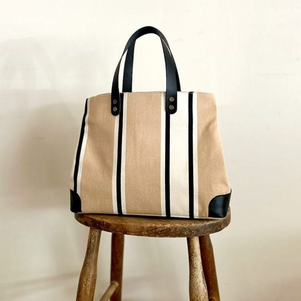 バッグ作家 冨山朋子 / 2wayハンドルトートバッグ【マーパル１】