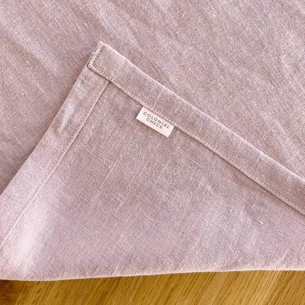 ウォッシュドリネンテーブルクロス 140×140【全2色】