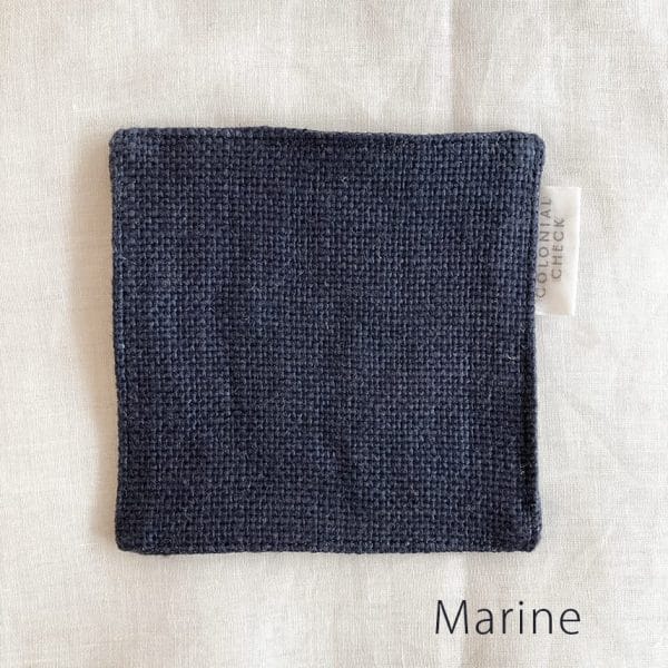 リネンコースター【セメント・セラドン・マリン】