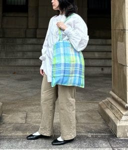 折りたたみ エコトートバッグ【LIBECOチェック】