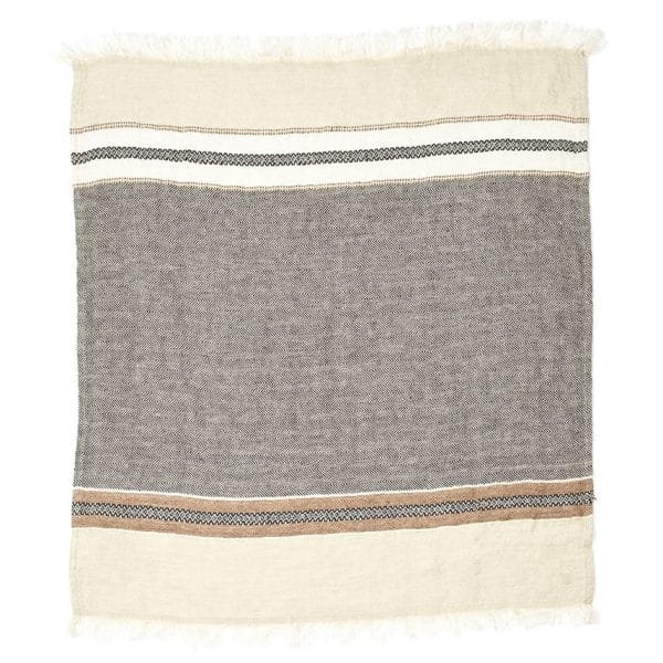 LIBECO HOME//リベコ リネンブランケット【ビーズワックス】