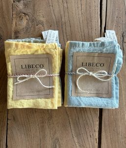 LIBECO ミニキッチンクロス3色セット