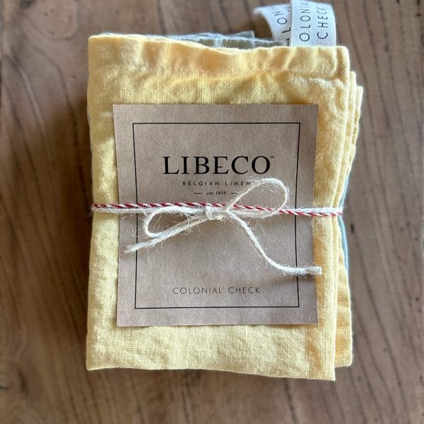 ”再入荷” LIBECO ミニキッチンクロス3色セット