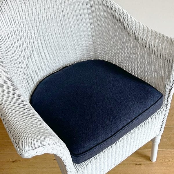 LLOYD LOOM【マリンネイビー】ロイドルームチェア専用クッション