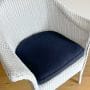 LLOYD LOOM【マリンネイビー】ロイドルームチェア専用クッション