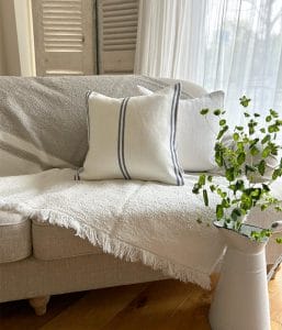 リネンクッションカバー【マリン1】