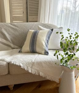 リネンクッションカバー【マリン3】