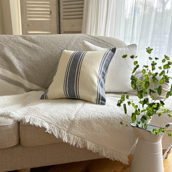 リネンクッションカバー【マリン3】